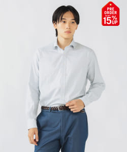 【+15%ポイントUP】ステッチプリント カッタウエイカラー シャツ 25FW（S～XL）