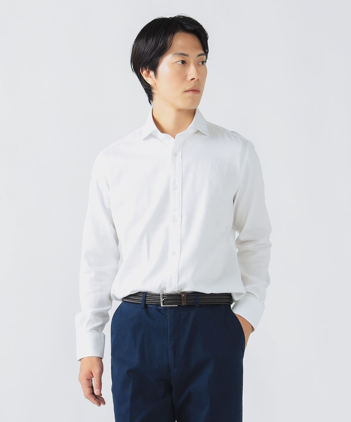 ライトポンチ ジャージ ソリッド シャツ 25AW シャツ・ブラウス MEN WHITE XL ライトポンチ ジャージ ソリッド シャツ 25AW シャツ・ブラウス MEN WHITE XL