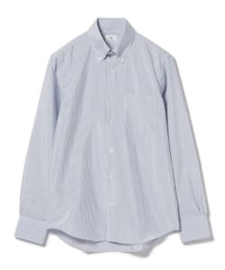 オックス ボタンダウン セミワイドカラー シャツ