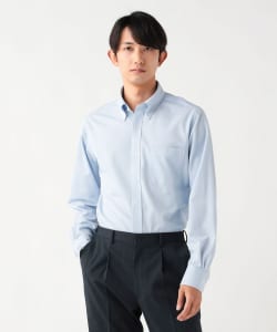 トリコット イージーケア ボタンダウンシャツ