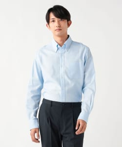 カラミ ボタンダウンシャツ