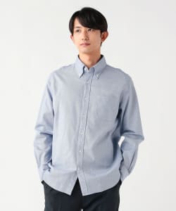 カラミ ボタンダウンシャツ