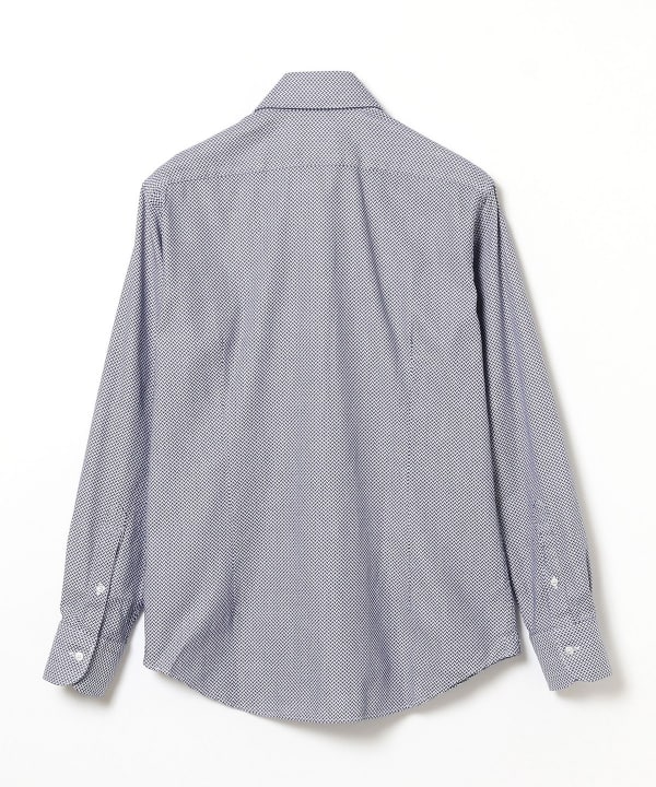 ヘリンボーン カッタウェイカラーシャツ（S～XL）