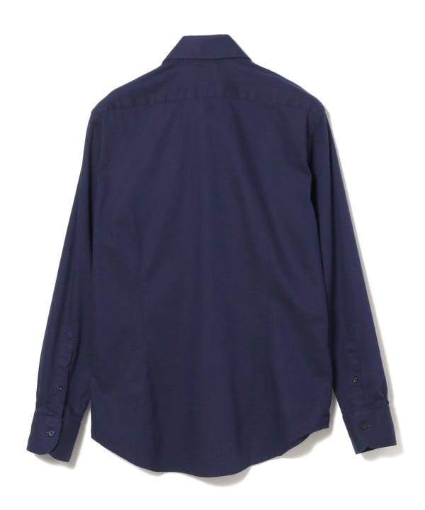 ヘリンボーン カッタウェイカラーシャツ（S～XL）