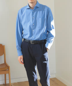 BEAMS HEART / アルビニ ストレッチ カッタウェイシャツ