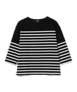 ▲BEAMS HEART / バスクボーダー カットソー
