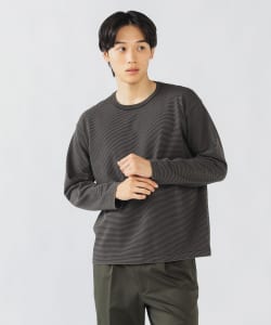 【+15%ポイントUP】クルーネック ニット Tシャツ（S～XL）