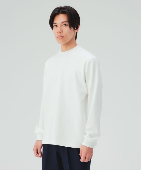 【10%OFFクーポン対象】モックネック カットソー [H:178cm C:87 W:72 H:86 Size:L]