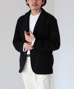 ウールパイル ニットジャケット 22AW