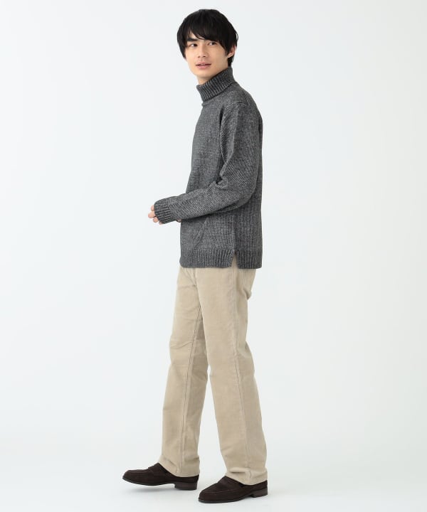 BEAMS HEART BEAMS HEART BEAMS HEART / melange turtleneck knit 23AW