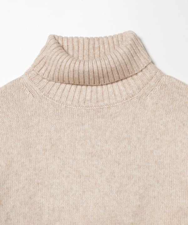 BEAMS HEART BEAMS HEART BEAMS HEART / melange turtleneck knit 23AW