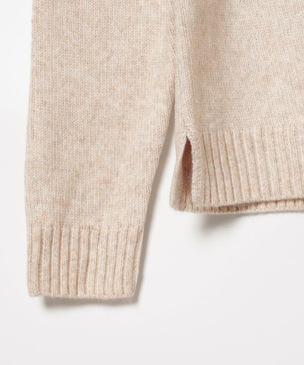 BEAMS HEART BEAMS HEART BEAMS HEART / melange turtleneck knit 23AW