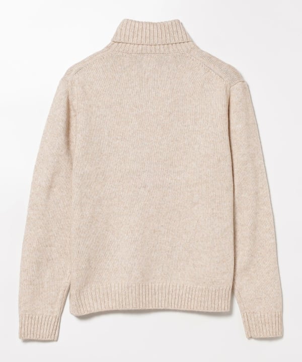 BEAMS HEART BEAMS HEART BEAMS HEART / melange turtleneck knit 23AW