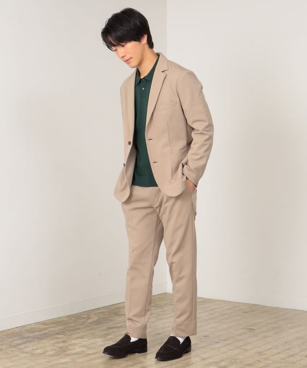BEAMS HEART（ビームス ハート）ニット ポロシャツ（トップス