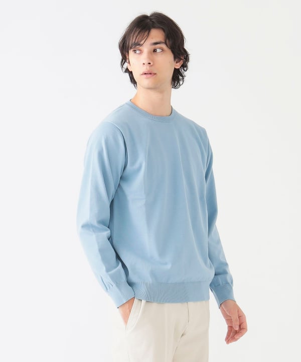 ダブルジャガードネピルニット｜MEN｜251HAB70-405I｜AZUL BY