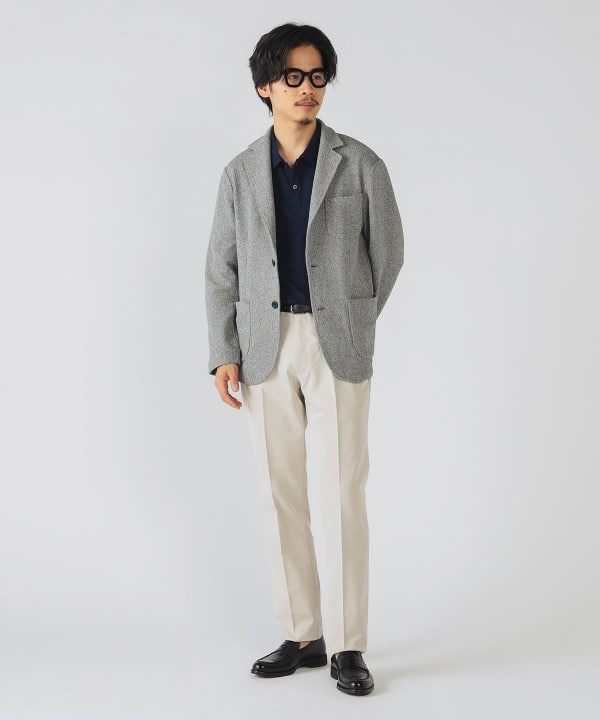 BEAMS HEART ジャケット テーラードジャケット ハニカムニット 2