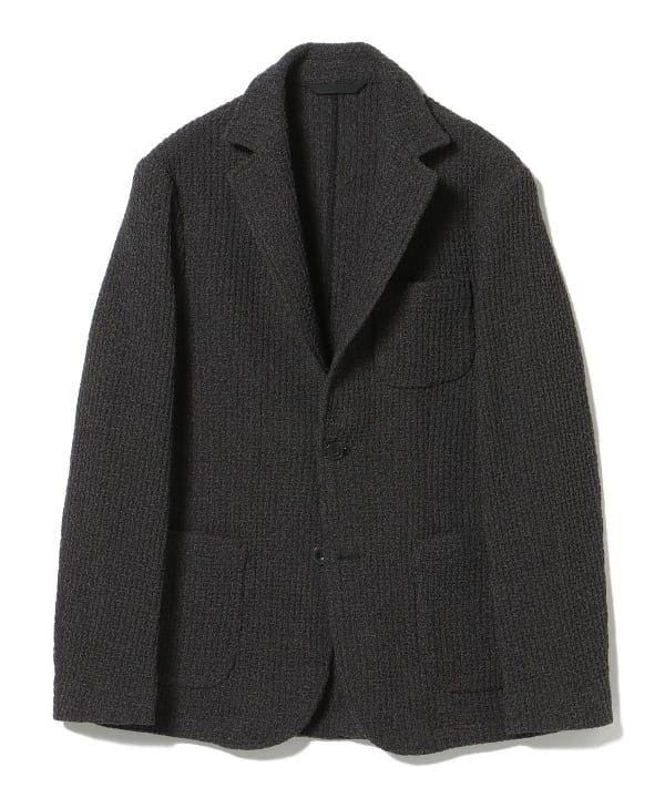 BEAMS HEART   ハニカム ニットジャケットＬ BEAMS HEART（ビームス ハート）ハニカムニット ジャケット（S