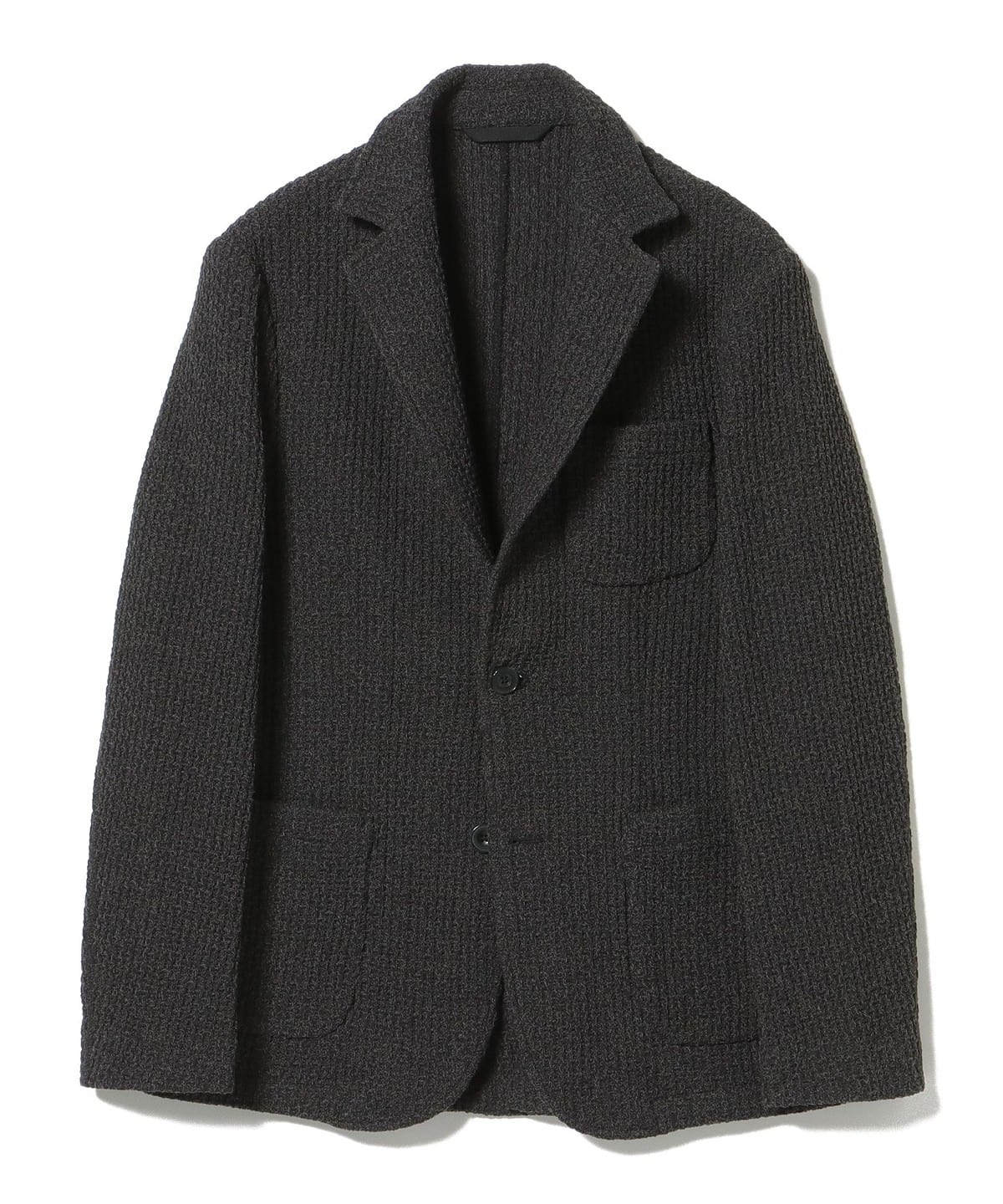 ハニカムニット ジャケット(S XL) ジャケット MEN BLACK M ハニカムニット ジャケット(S XL) ジャケット MEN BLACK M