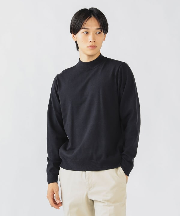 BEAMS HEART（ビームス ハート）モックネック ニット 25AW（トップス
