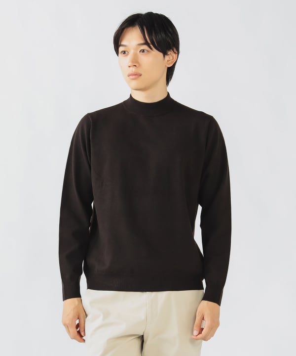 BEAMS HEART(ビームス ハート)モックネック ニット 25AW(トップス BEAMS HEART(ビームス ハート)モックネック ニット 25AW(トップス