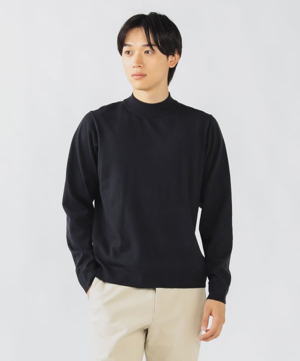 BEAMS HEART（ビームス ハート）モックネック ニット 25AW（トップス