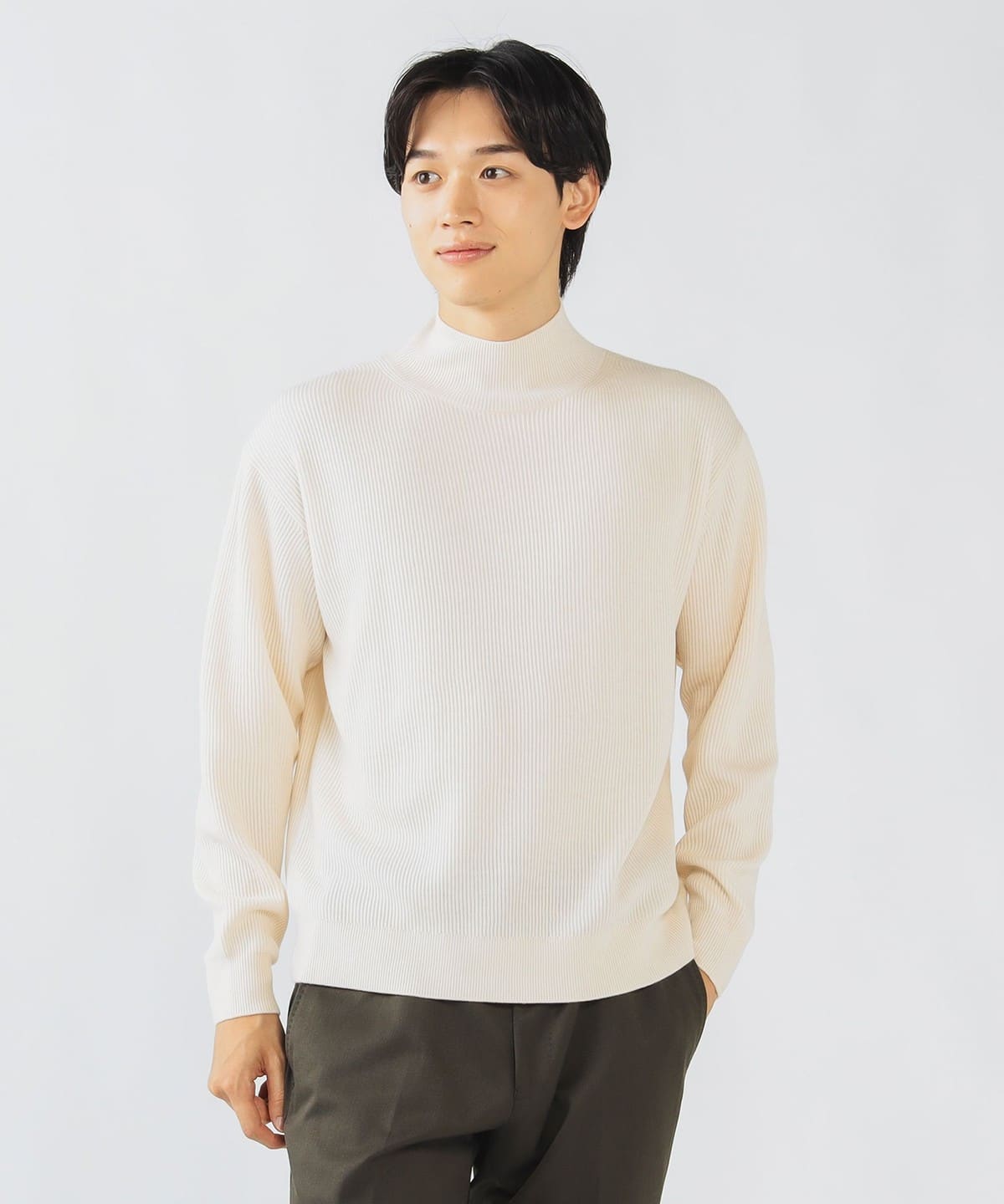 BEAMS HEART（ビームス ハート）【1/15値下げ】アゼ編み ハイネック