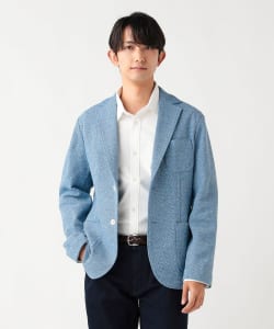 メランジニット ジャケット