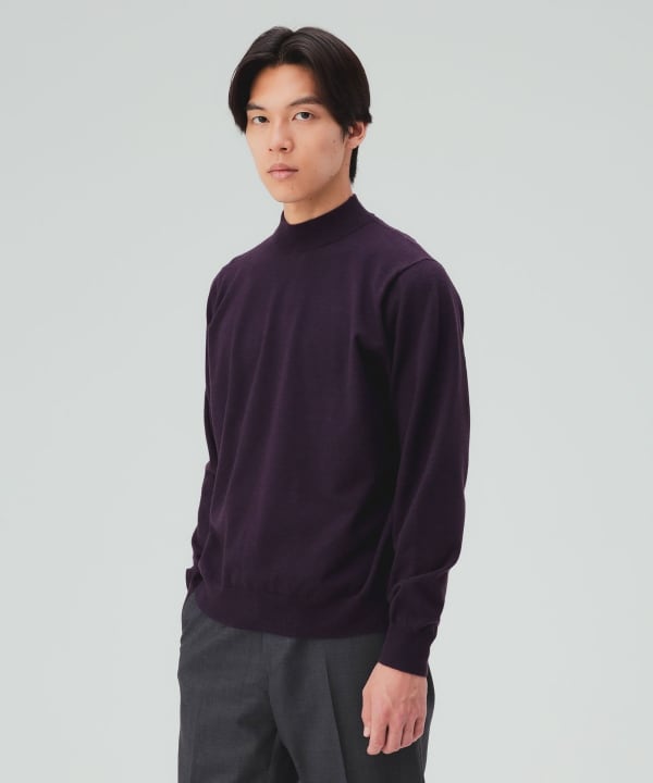 モックネック ニット 26FW [H:178cm C:87 W:72 H:86 Size:L]