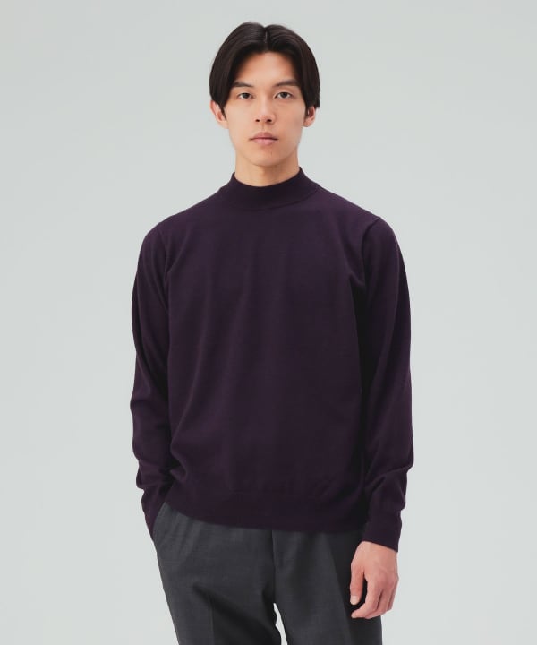 モックネック ニット 26FW [H:178cm C:87 W:72 H:86 Size:L]