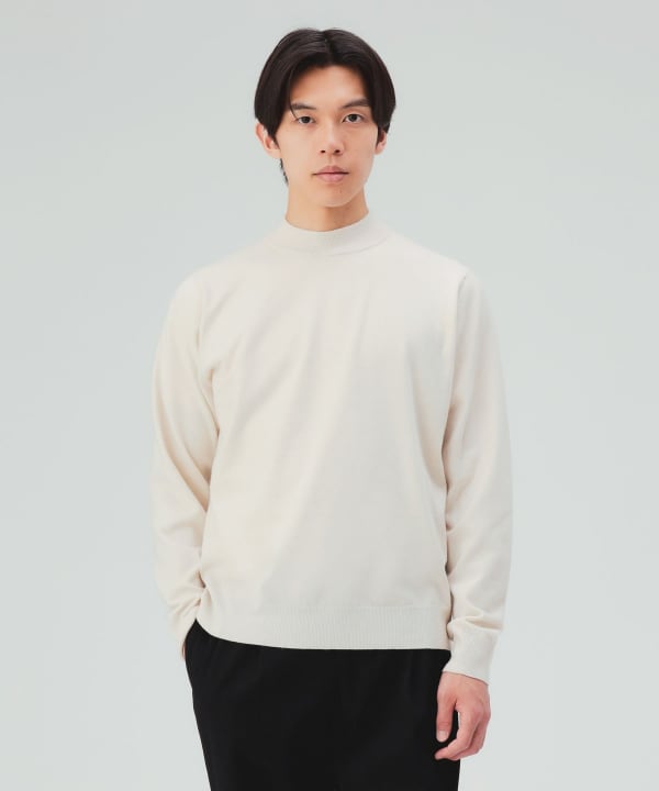 BEAMS HEART（ビームス ハート）モックネック ニット 26FW（トップス