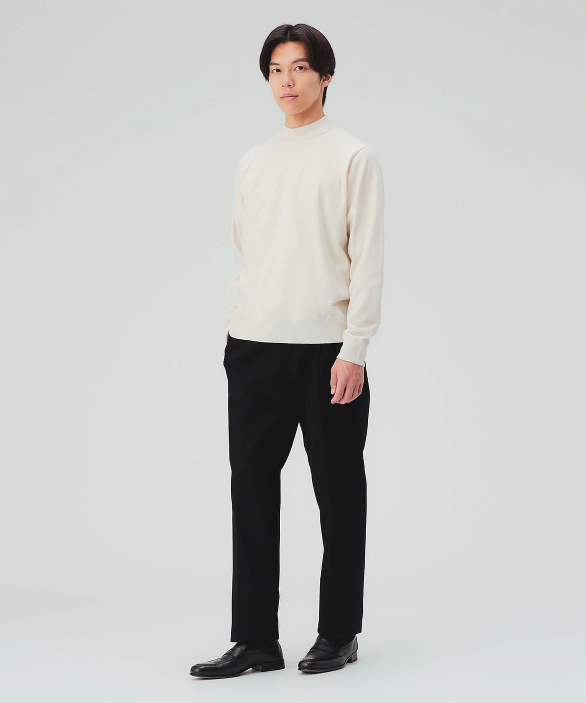 BEAMS HEART（ビームス ハート）モックネック ニット 26FW（トップス