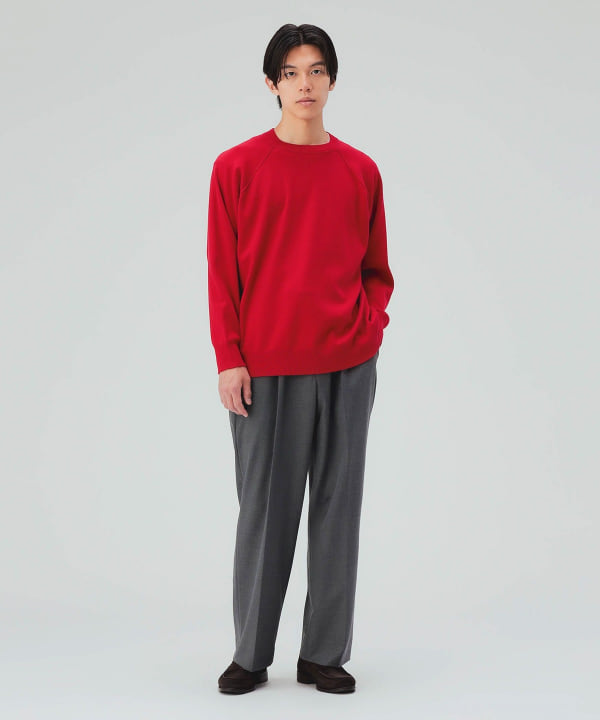リラックス スウェットライク ニット [H:178cm C:87 W:72 H:86 Size:L]