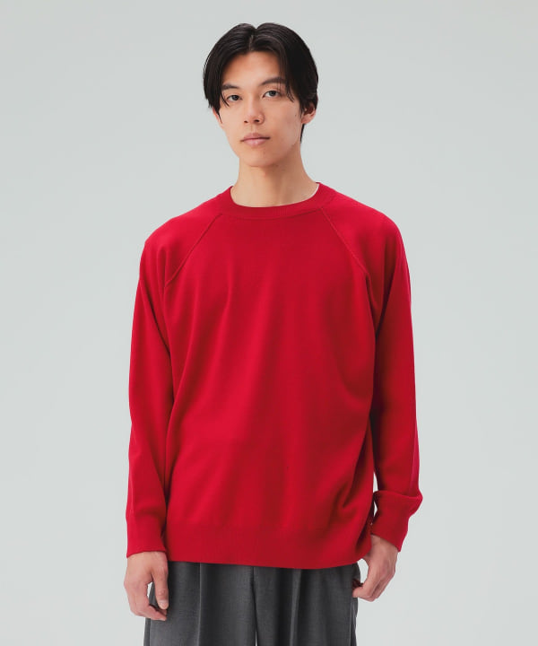 リラックス スウェットライク ニット [H:178cm C:87 W:72 H:86 Size:L]