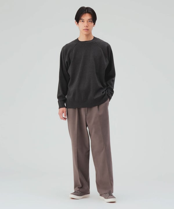 リラックス スウェットライク ニット [H:178cm C:87 W:72 H:86 Size:L]