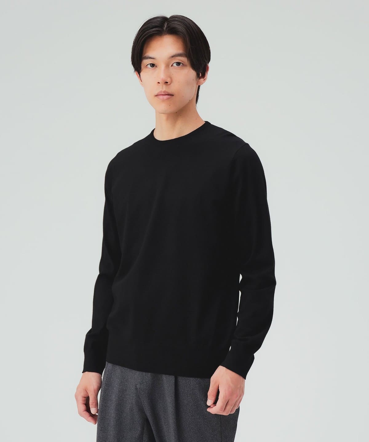 BEAMS HEART（ビームス ハート）ベーシック クルーネックニット 26FW