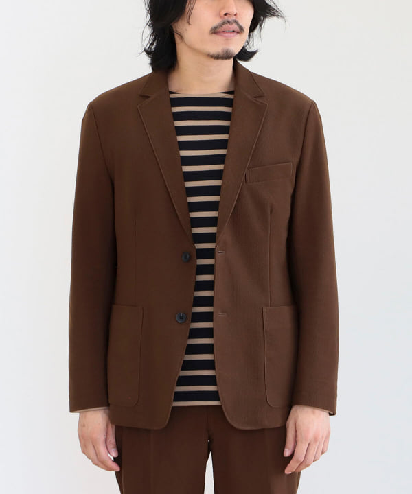 D.BROWN】BEAMS HEART / テックコーデュロイ 2ボタン テーラード