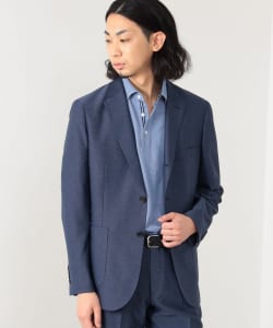 メランジニット 3ボタン ジャケット 23SS