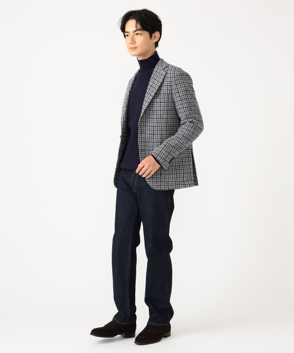 BEAMS HEART (BEAMS HEART) [Outlet] BEAMS HEART / MOON Tweed Check 