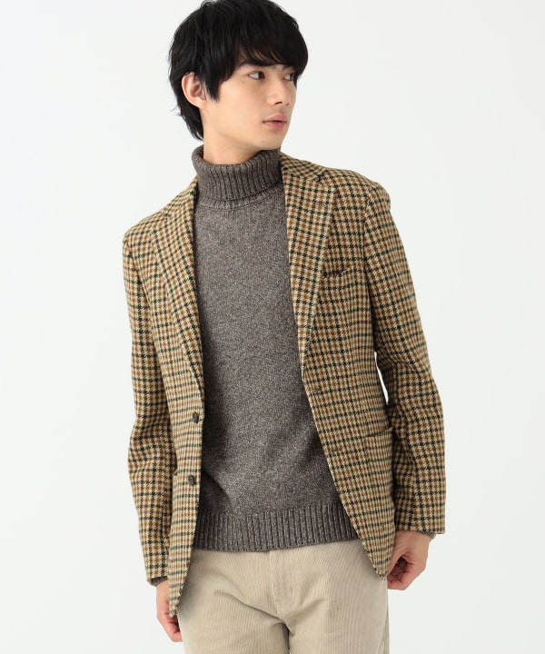 BEAMS HEART (BEAMS HEART) [Outlet] BEAMS HEART / MOON Tweed Check 