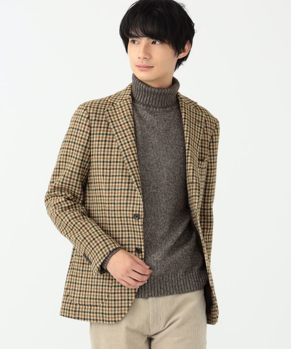 BEAMS HEART (BEAMS HEART) [Outlet] BEAMS HEART / MOON Tweed Check 