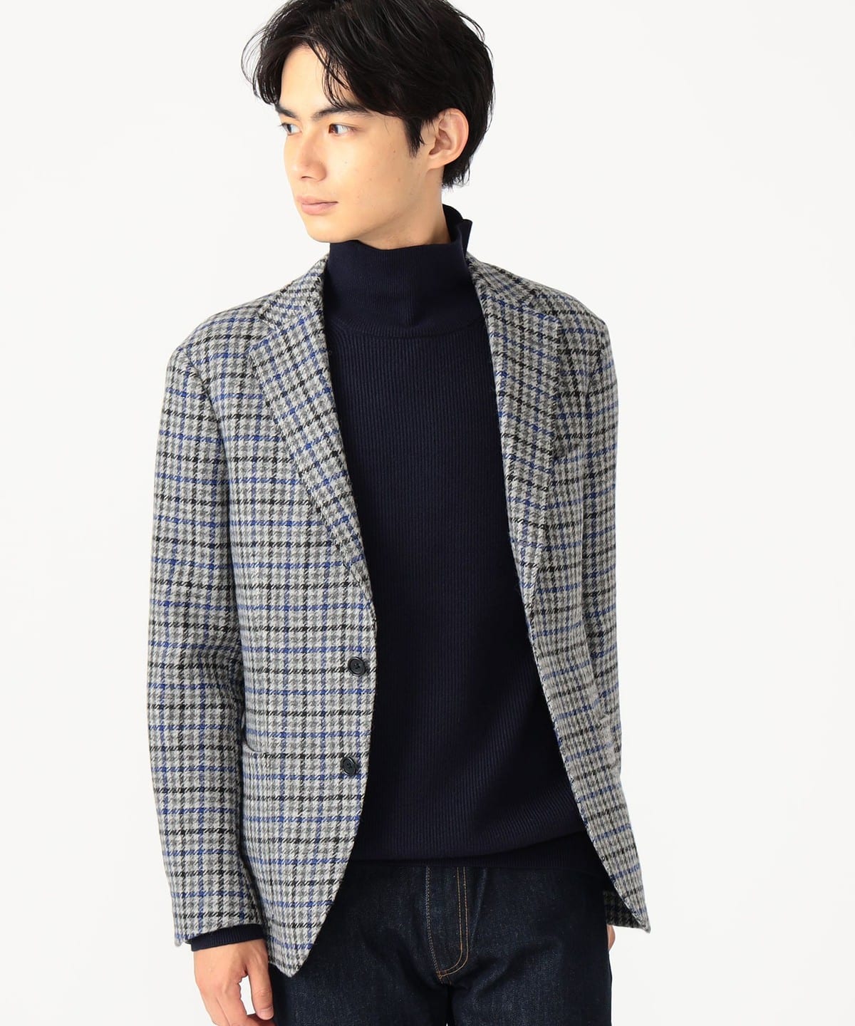 保証商品BEAMS HEART MOON / TWEED CHECK JKT ジャケット・アウター