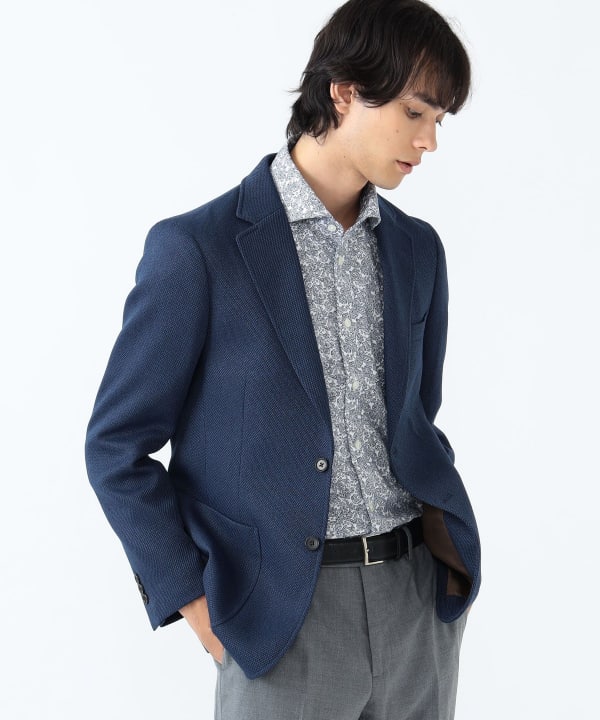 BEAMS HEART（ビームス ハート）ウールライク バスケット 2ボタン ジャケット 24FW（ウォッシャブル・S～XXL）（ジャケット テーラード ジャケット）通販｜BEAMS