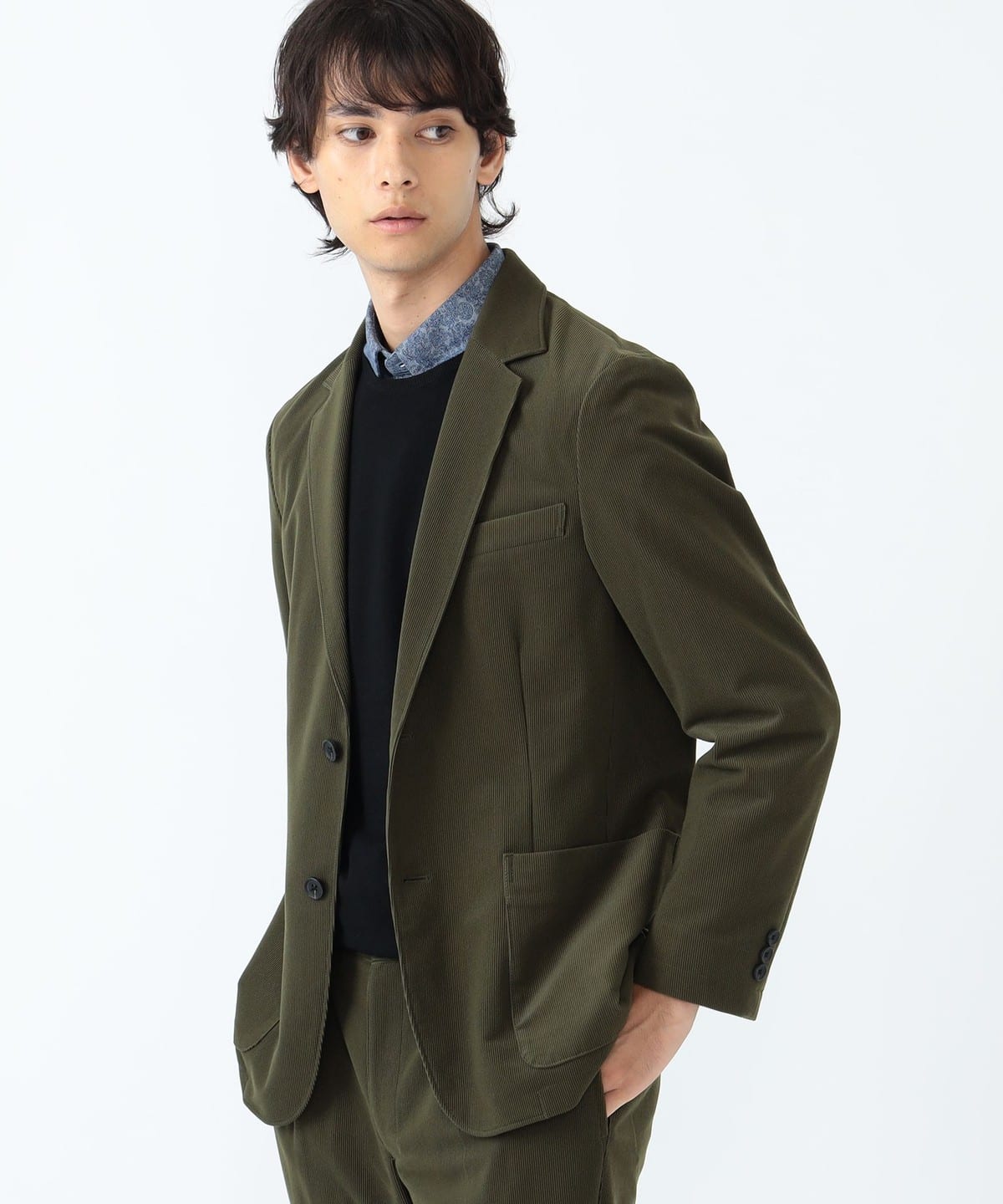 BEAMS HEART（ビームス ハート）テックコーデュロイ 2ボタン ジャケット 24FW（ウォッシャブル・S～XL・セットアップ対応）（ジャケット  テーラードジャケット）通販｜BEAMS