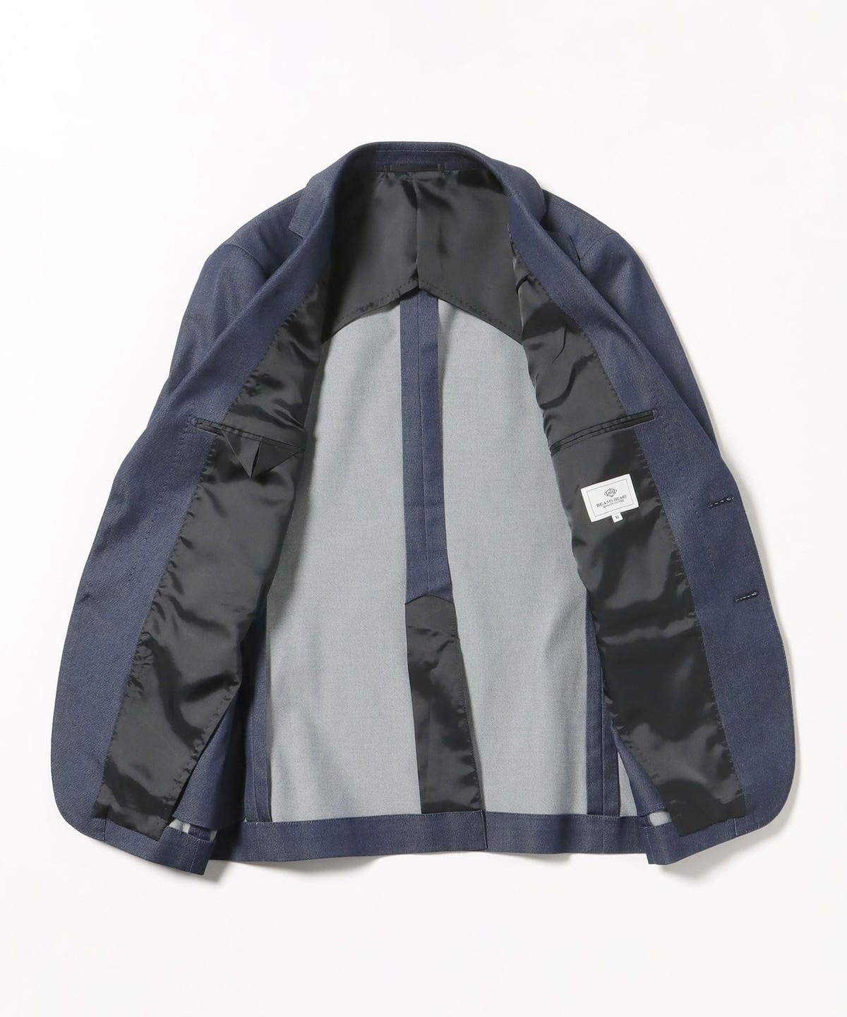 BEAMS HEART（ビームス ハート）ストレッチデニム 2ボタン ジャケット