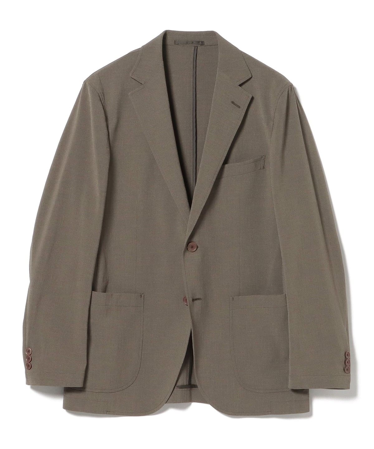 【セットアップ対応】トリアセテート 2ボタンジャケット(S XL) ジャケット MEN OLIVE XL 【セットアップ対応】トリアセテート 2ボタンジャケット(S XL) ジャケット MEN OLIVE XL