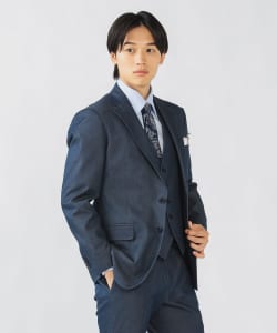 【+15%ポイントUP】ストレッチデニム 2ボタン ジャケット 25FW（S～XL・セットアップ対応）
