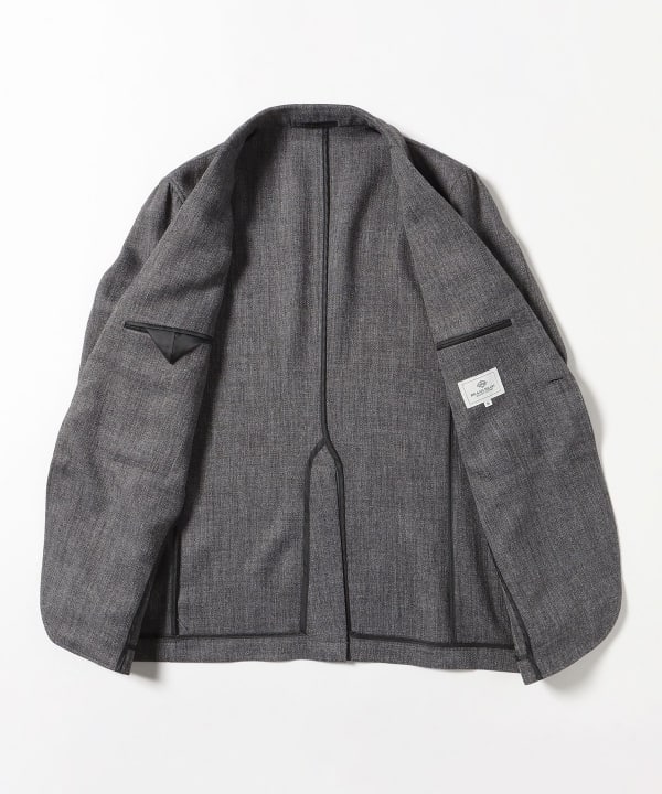 BEAMS HEART（ビームス ハート）ミックスツイード 2ボタンジャケット