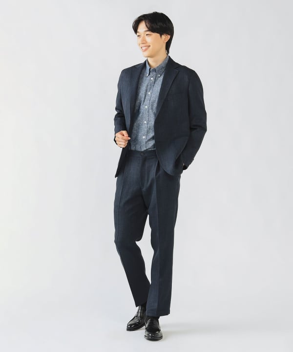 BEAMS HEART（ビームス ハート）ミックスツイード 2ボタン