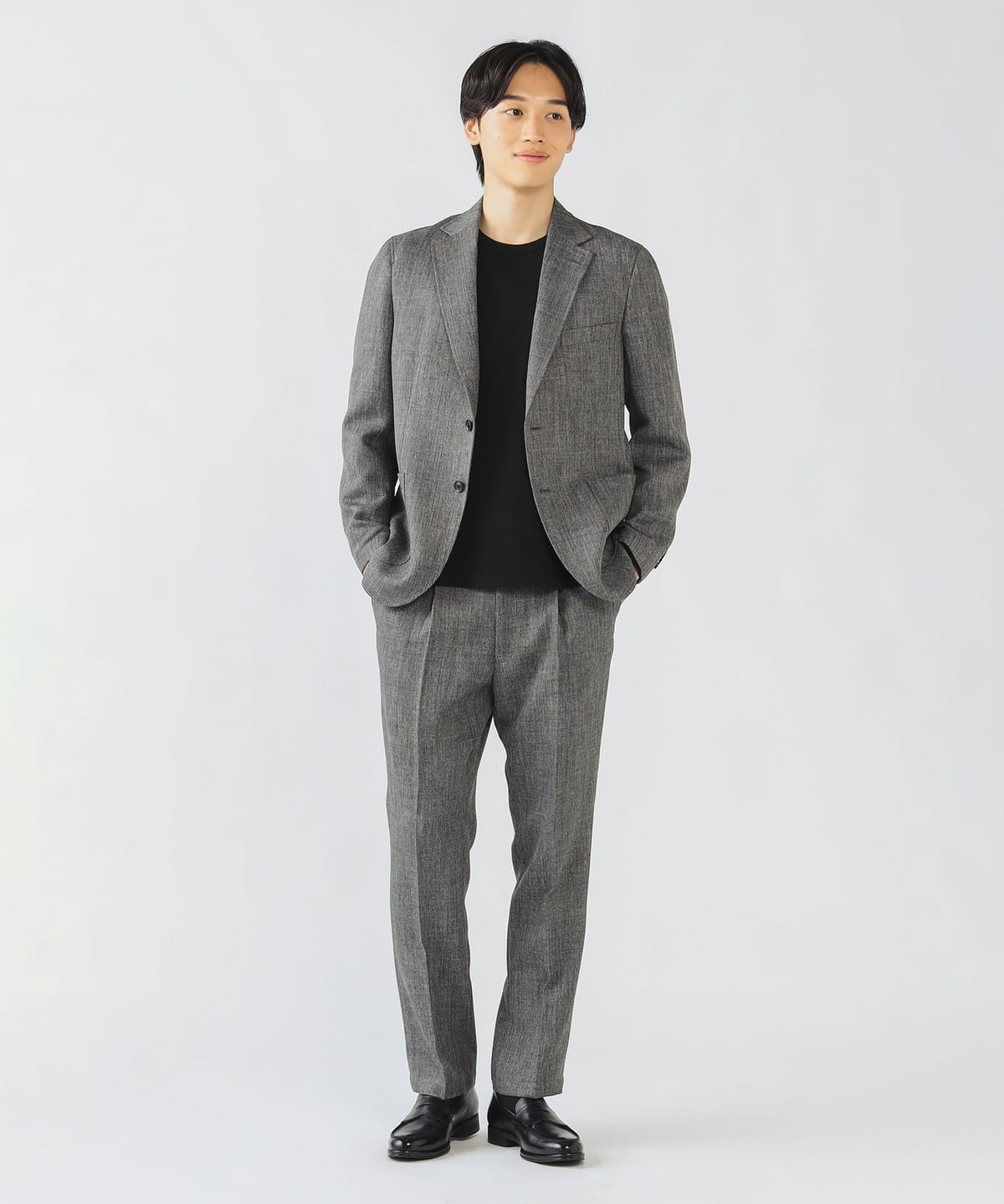 BEAMS HEART（ビームス ハート）ミックスツイード 2ボタンジャケット