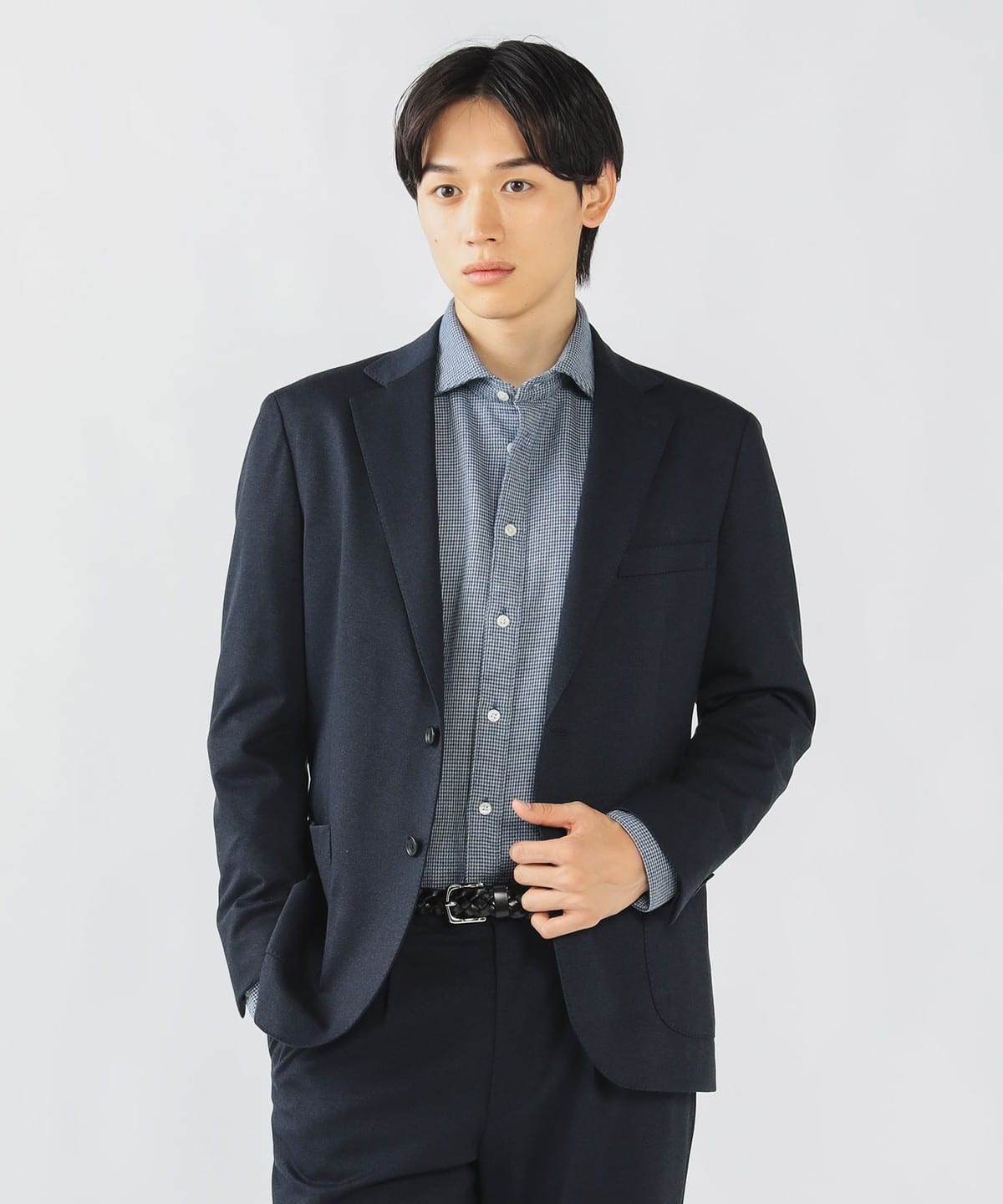【+15%ポイントUP】ツイルポンチ 2ボタン ジャケット(S XL・セットアップ対応) ジャケット MEN NAVY S 【+15%ポイントUP】ツイルポンチ 2ボタン ジャケット(S XL・セットアップ対応) ジャケット MEN NAVY S